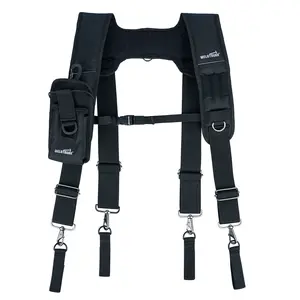 MELOTOUGH Tool Belt Suspenders Work Suspenders for Men Big and Tall Contruction