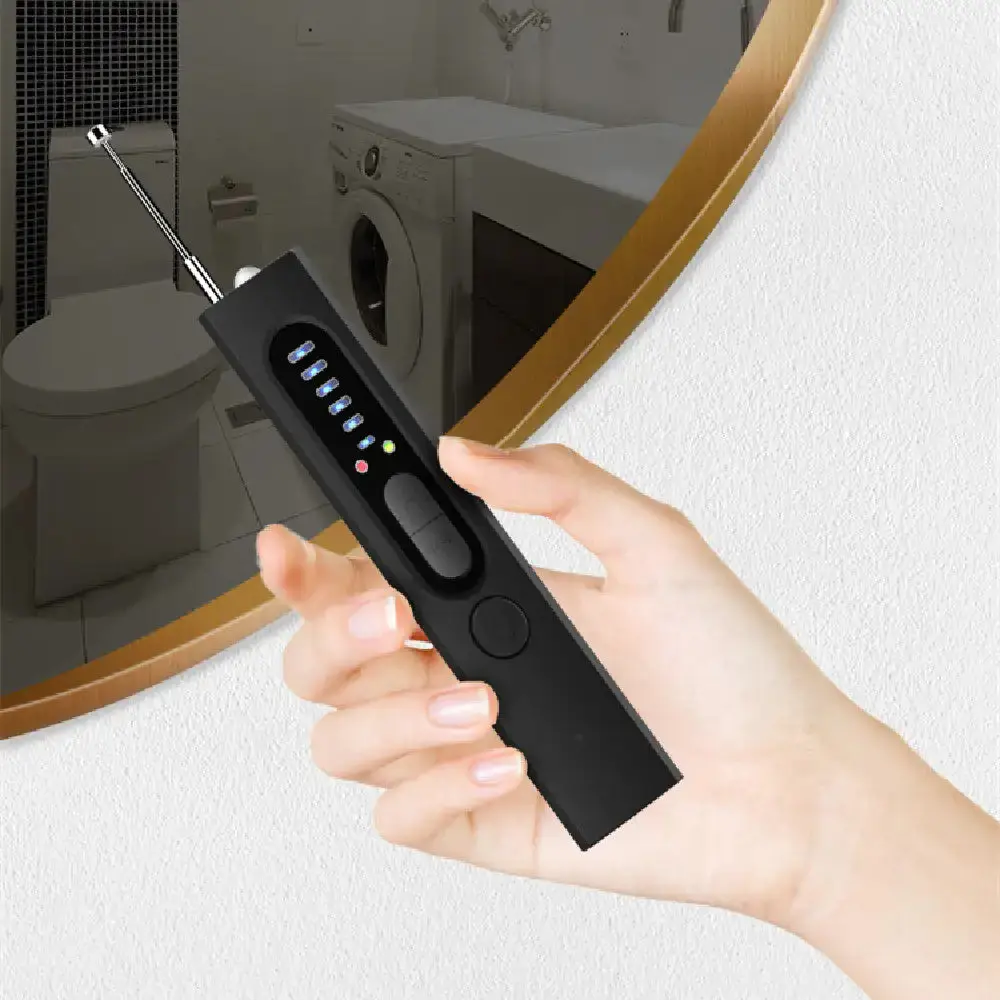 Hidden Camera and Wireless Infrared Signal Detector.