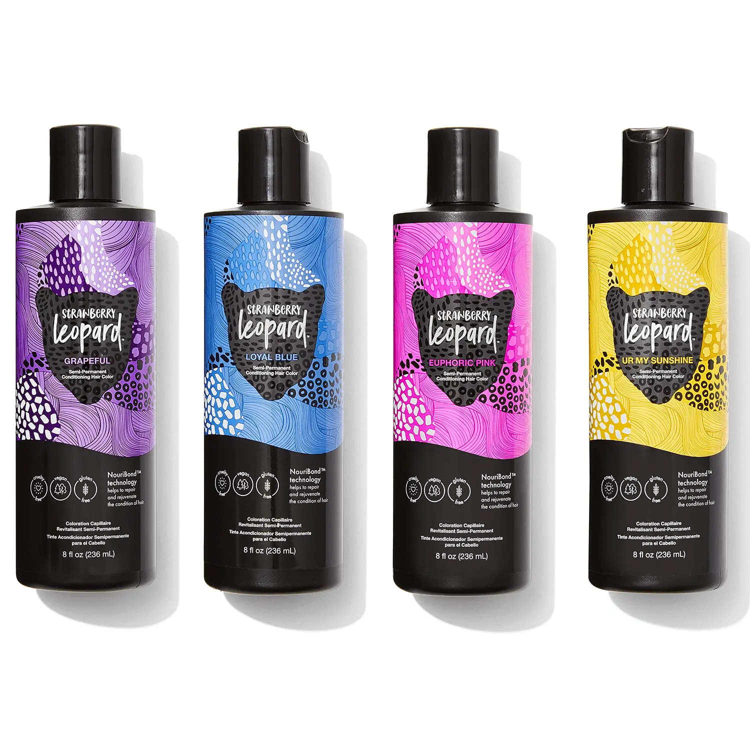 Strawberry Leopard Semi Permanent Conditioning Hair Color Strawberry Leopard Semi Permanent Conditioning Hair Color