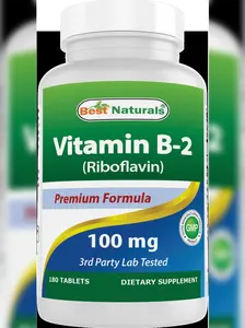 Best Naturals Vitamin B-2 100mg 180 Tablets