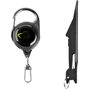 3 in 1 Black Fly Fishing Nipper Fly Line  Knot Tying Tool