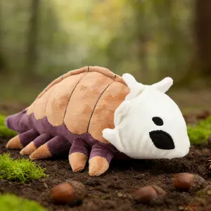 Hollow Knight Plush Toys Bell Beast, Perfect for Home Decor and Gaming Enthusiasts. Detailed Silk Song Character Figurines, A Must-Have Collectible for Game Fans. Gift for Boyfriends or Brothers, With Quality, Stuffed Animal, Soft Stuffed Figure