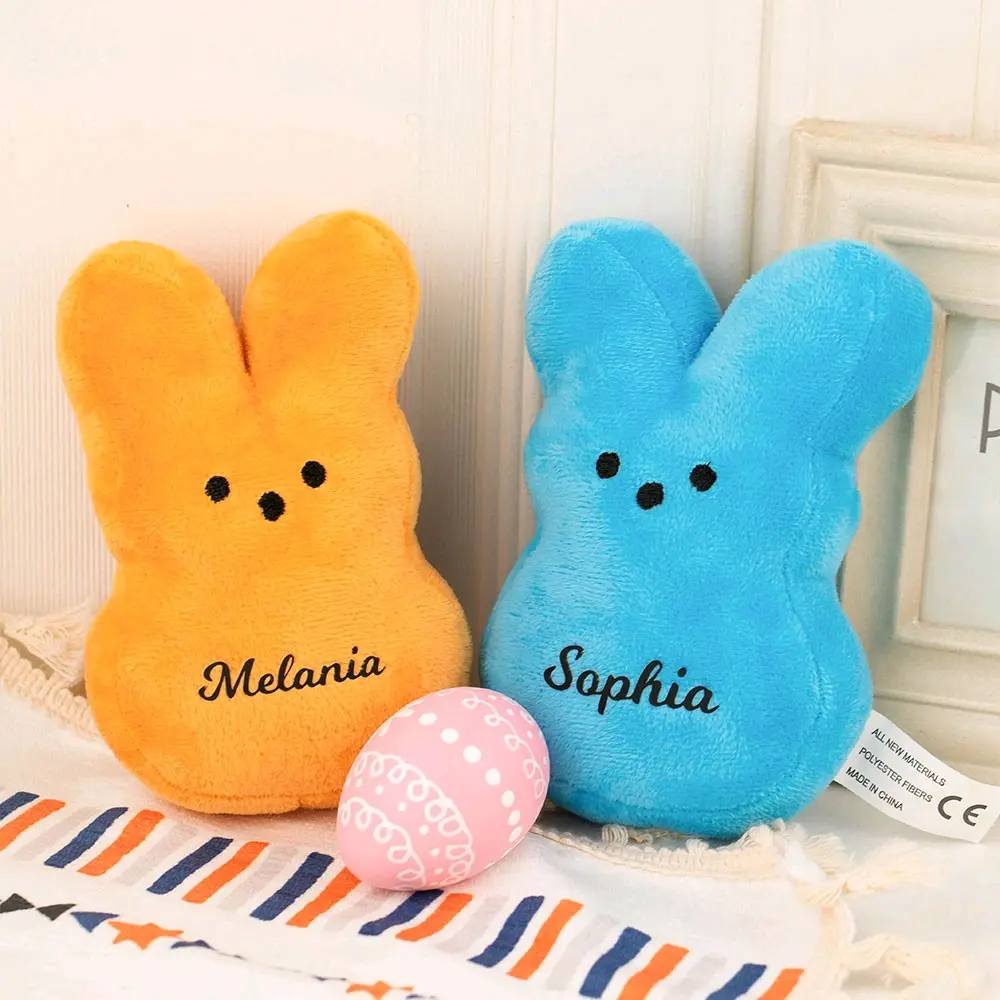 Personalized Plush Peep Bunny