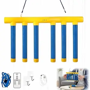 Reflex Drop Sticks Hand-Eye Coordination Training Toy Set, Speed Challenge Game for Family Fun, Unisex Educational Science & Technology Toy for Kids and Adults