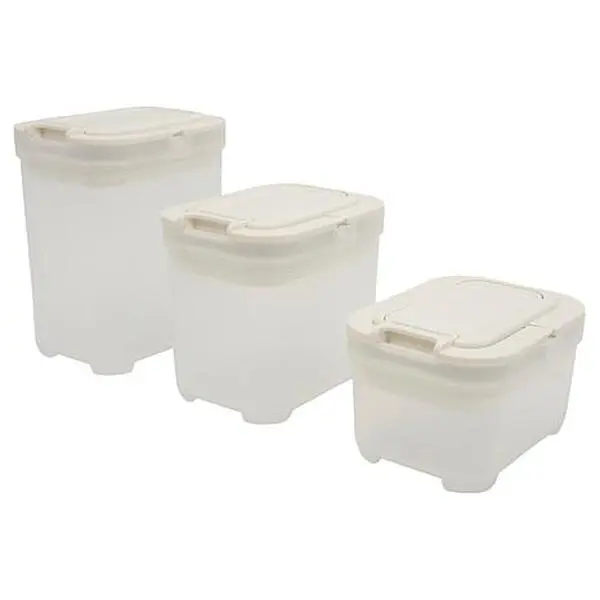 Improvements Set of 3 Pantry Storage Containers Improvements Set of 3 Pantry Storage Containers