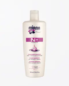 Mirna Professional Nourishing Shampoo Infused w/ Garlic and Sunflower Seed Oil. 500ml - 16.9oz