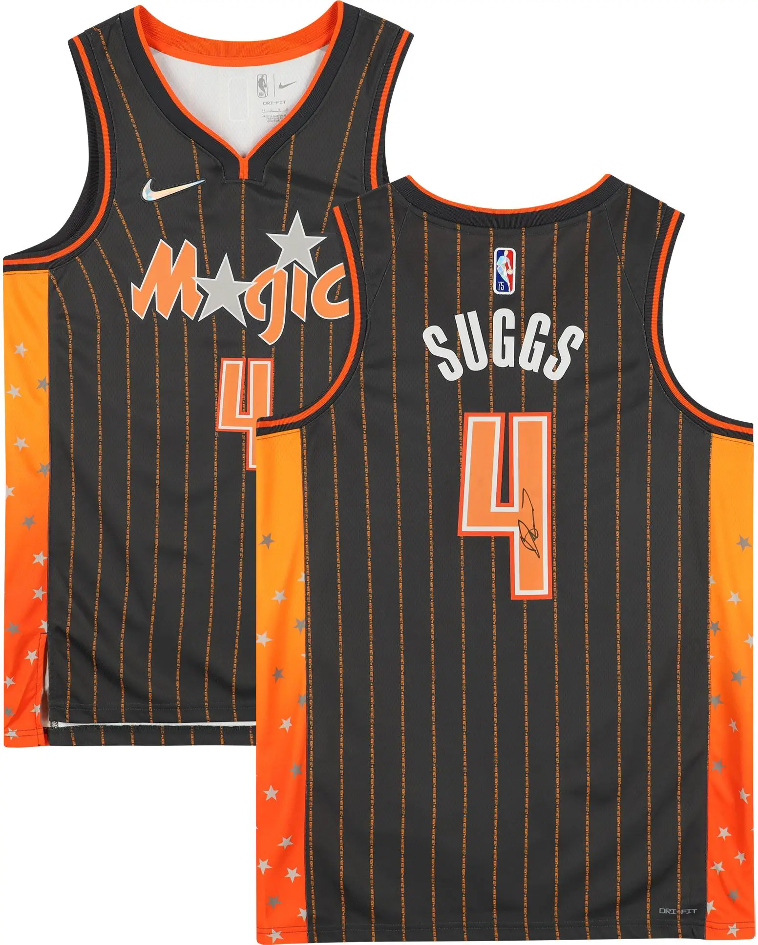 Jalen Suggs Orlando Magic Autographed Nike 2021-2022 Mixtape Swingman Jersey - Fanatics Authentic Certified