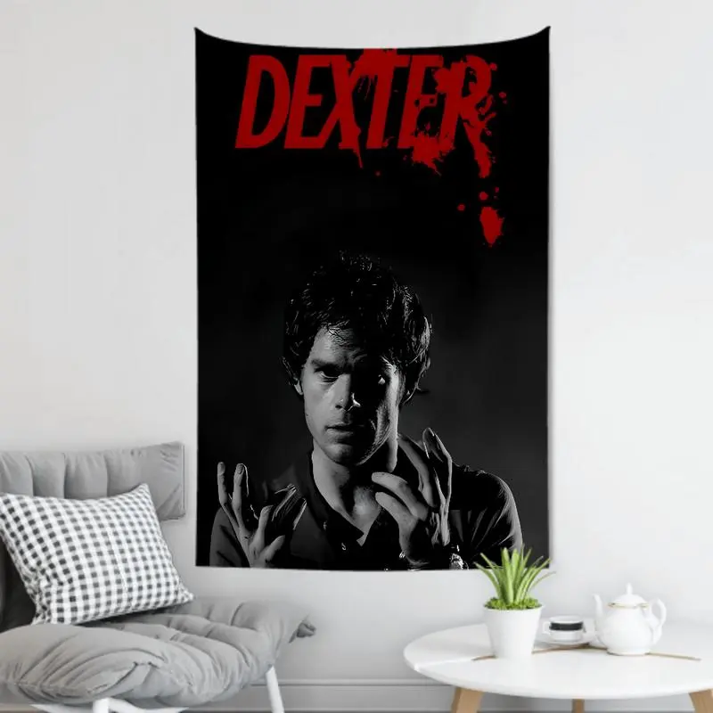 Dexter's Morgan Light Linen-Cotton Peach Tapestry, Decorative Home Wall Cloth for Room Decor, Party Hanging Background, Hand Wash