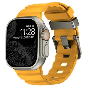Apple Watch S11 Strap Compatible with Apple Watch S10/9/8/7SE Trail Silicone Sports Strap