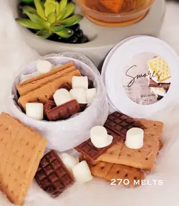S’mores Scent Tin Aroma Candle fall