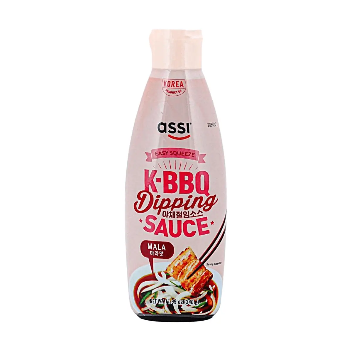 ASSI Korean Spicy Mala Flavor Grilling Dipping Sauce 300g - Authentic Korean BBQ Condiment