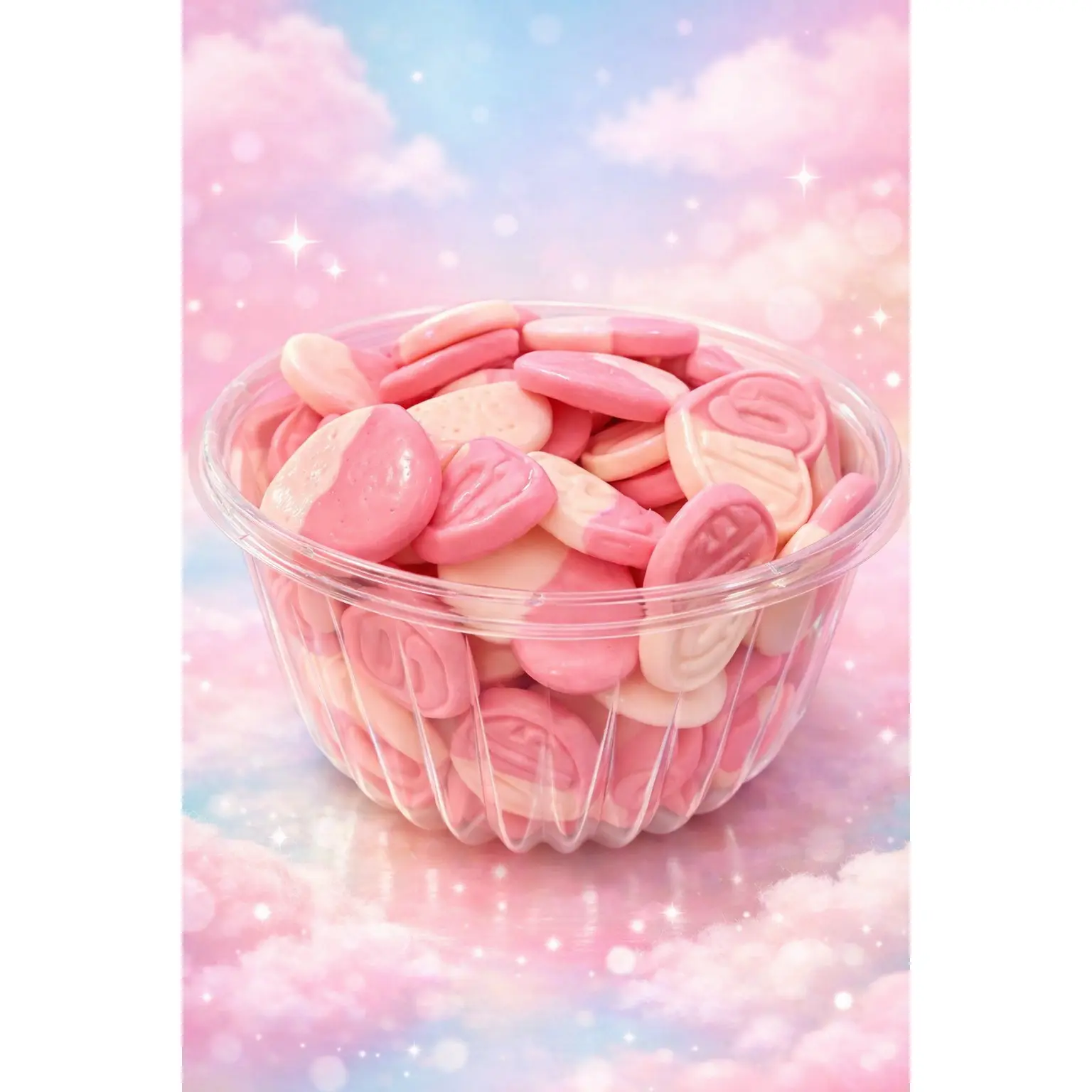 2lb Bubs & Swedish Style Candies Pick n Mix - Salad Bowl, Bucket or Jar