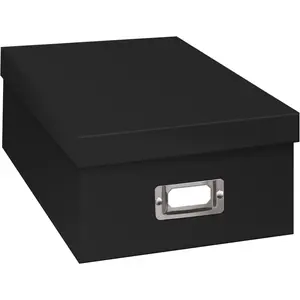 Photo Albums Photo Storage Box, Black