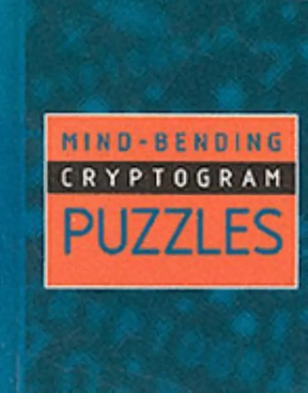 USED Book - Mind-Bending Cryptogram Puzzles by Colleen Collier (Editor) Sylvia Goulding (Compiler) (Hardcover)