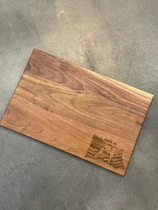 Fair Custom Walnut Wood Buyers Gift Thank You Cutting Board Custom Laser Engraved