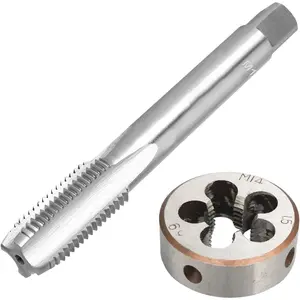M14 x 1.5 Metric Thread Tap and  Set, M14 x 1.5mm  Steel Machine Tap and  Set, Right Hand Thread Tap and Round Thread