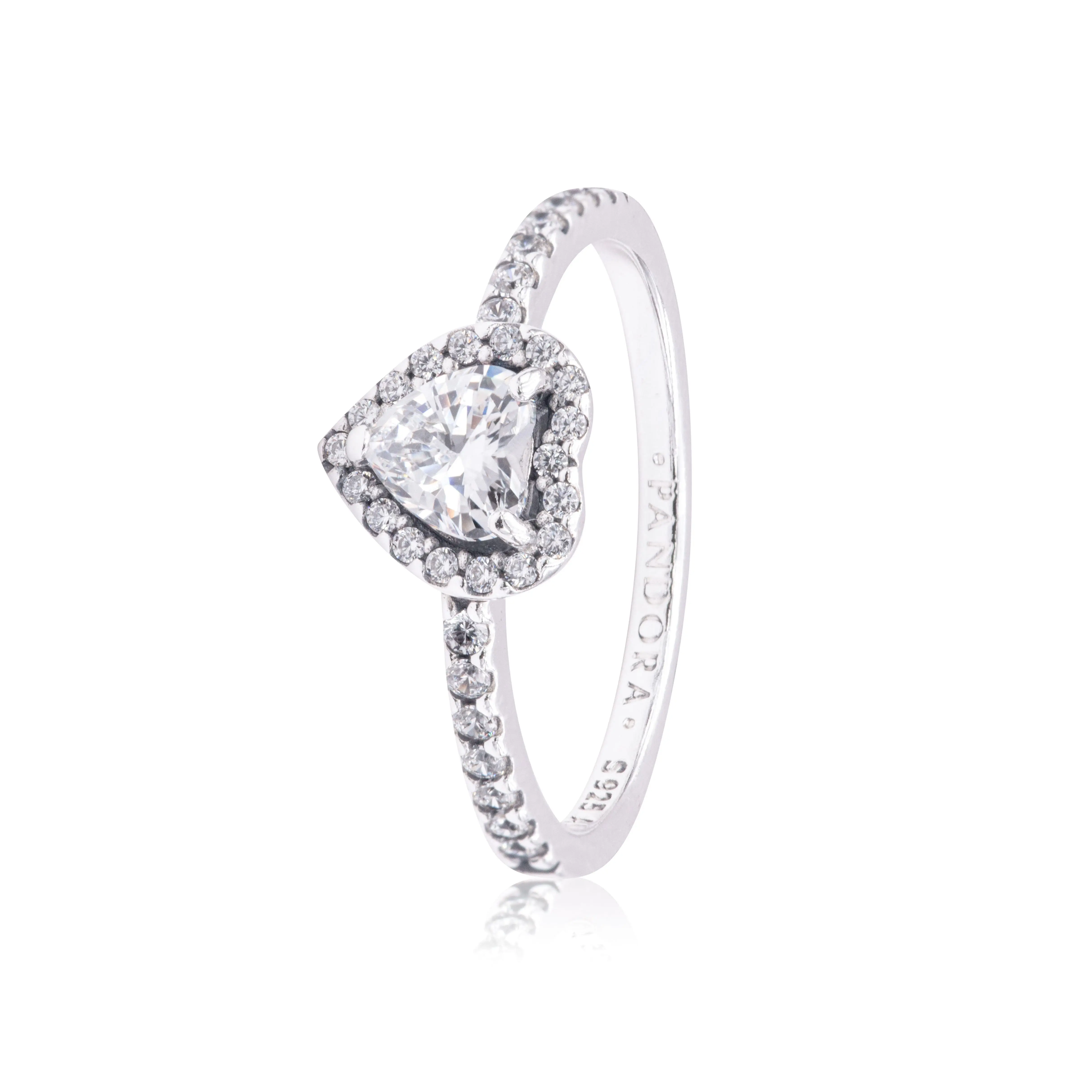 PANDORA Elevated Heart Ring 198421C01 PANDORA Elevated Heart Ring 198421C01