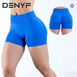 Outdoor Passionshop Soft High Waisted Yoga Shorts Anti-Rub Daily Fit