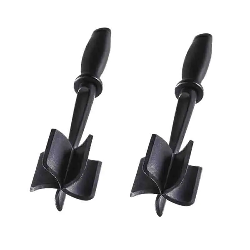 2 Pcs Meat Chopper  Heat Resistant Meat Masher for Hamburger Meat, 5 Curved Blades Ground Beef Smasher, Nylon Meat Spatula Chopper, Non Stick Hamburger Chopper, Mix and Chop Kitchen Tool Utensils Vegetable Cutting Slicer Slicer Dicer Cutter