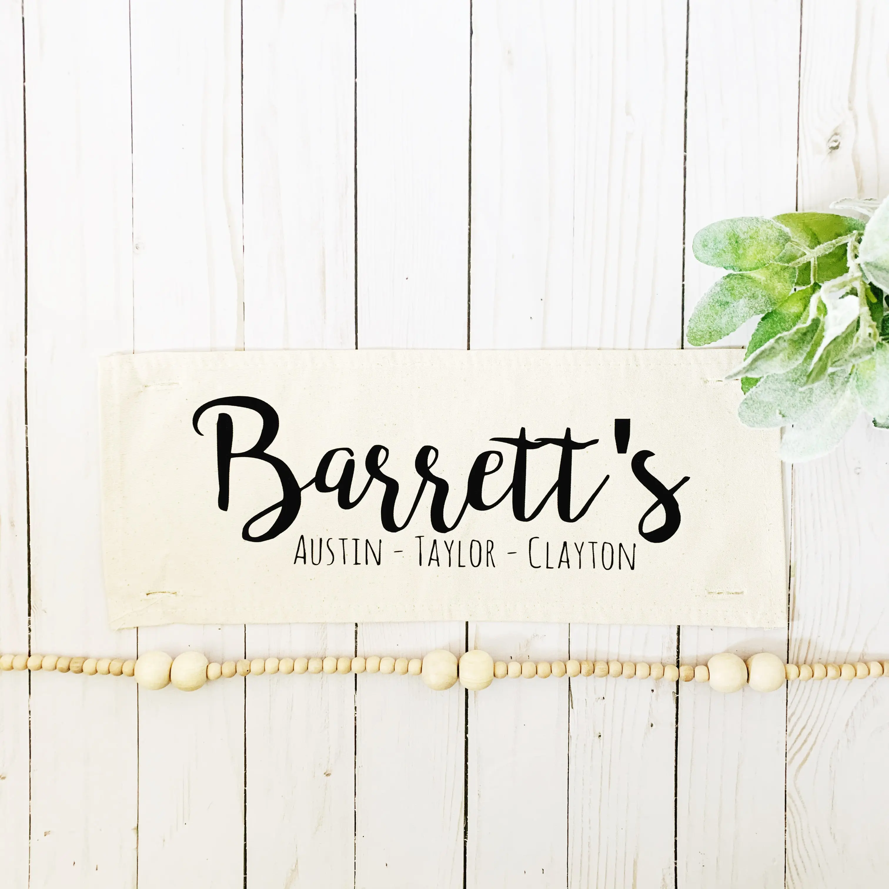 PANEL ONLY RECTANGLE Personalized Panel: Memory Custom Family Names;  CUSTOM PANEL
