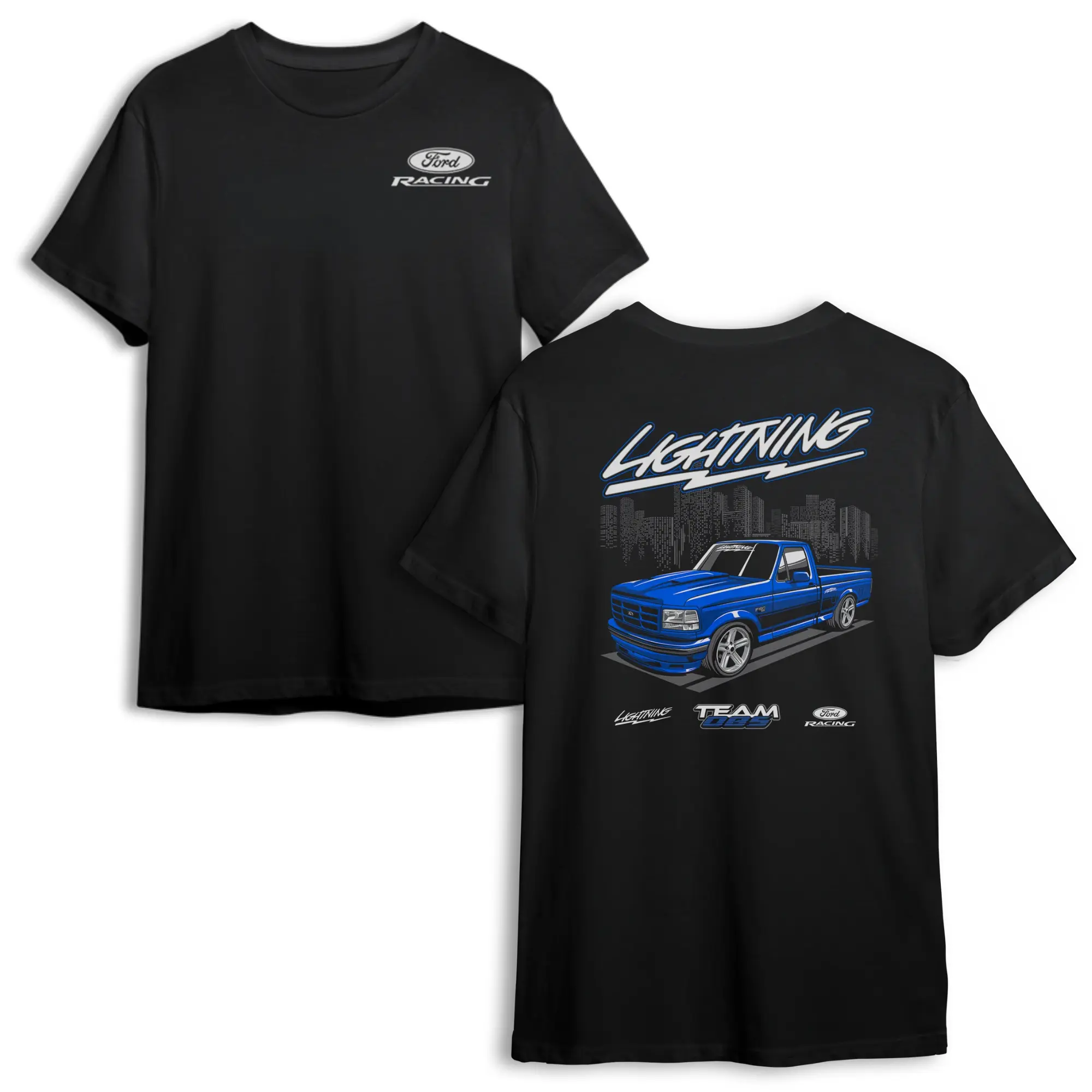 Fordd Lightning Shirt, OBS Chevrolet Graphic Shirt, Classic Truck, Streetwear, Car Enthusiast, Soft Cotton, Gift For Men, Menswear, Full Size