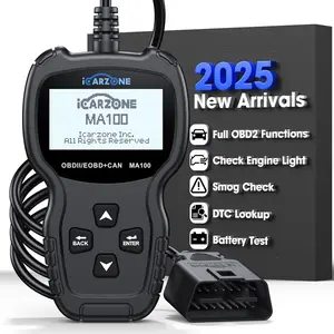 OBD Scanner MA Professional Car Code Reader OBDII Scan Tool for Check Engine Light Read and Clear Engine Error Codes for All  and Newer OBD Protocol Vehicle Ease Use PlugPlay