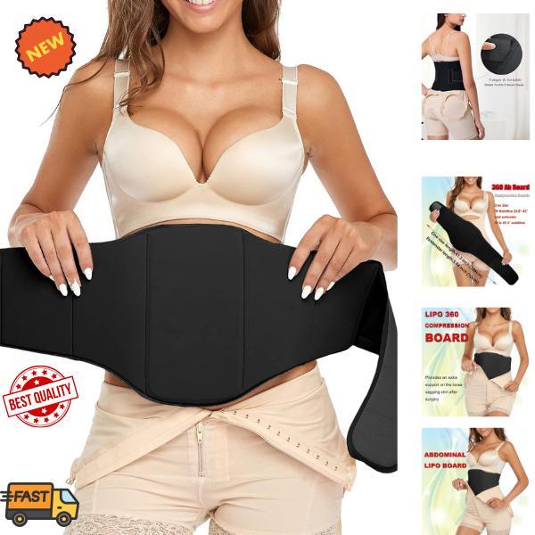 360 Lipo Foam Ab Board Post Surgery Liposuction Abdominal Compression Boards Belly Wrap Lipo Recovery Waist Cincher Basic