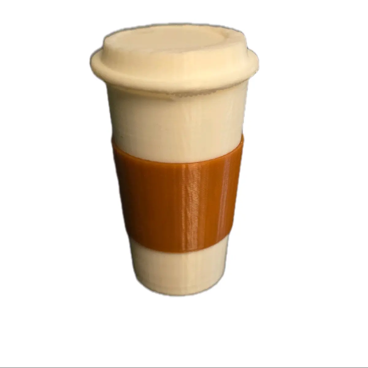 3D Printed coffee cup keychain pilbox