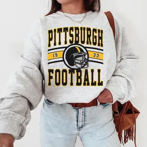 Vintage Pittsburgh Steeler Football Crewneck Sweatshirt / T-Shirt, Retro Pittsburgh Football Shirt, Steelers Sweatshirt, Steelers Fan Gift OF