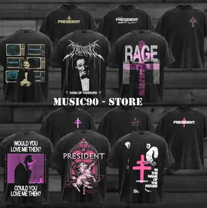 [Collection] ReTro President Band T-Shirt , President Band T-shirt & Hoodie , Rock Band Shirt , Rock Band Shirt, Retro Music Tee, Rock Music Lover Shirt, Vintage Band Shirts Casual Fabric Fit Top , Top Men's and Women's Clothing