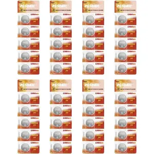40 Pack CR2032 Batteries 3V Lithium Coin Battery for Small Electronic Devices 5 Year Shelf Life