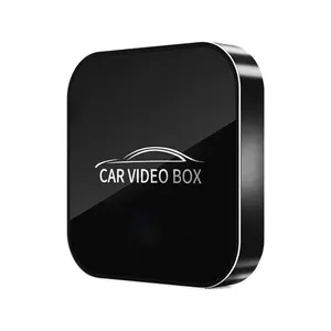 3 in 1 Wireless Car Adapter, Car Video Player, Car Audio System, Compatible with Android 10 & Google Play & TF Card, Car Video Box