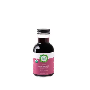 Rose Hibiscus Simple Syrup