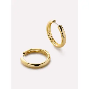 Gold Hoop Earrings - Giulia Large