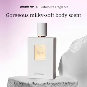 FPF Naked Scent Eau de Parfum 50ml (1.7 fl oz) | Warm Vanilla, Soft Okra & Cozy Musk | Soft, Intimate & Long-Lasting Fragrance | Ideal Gift