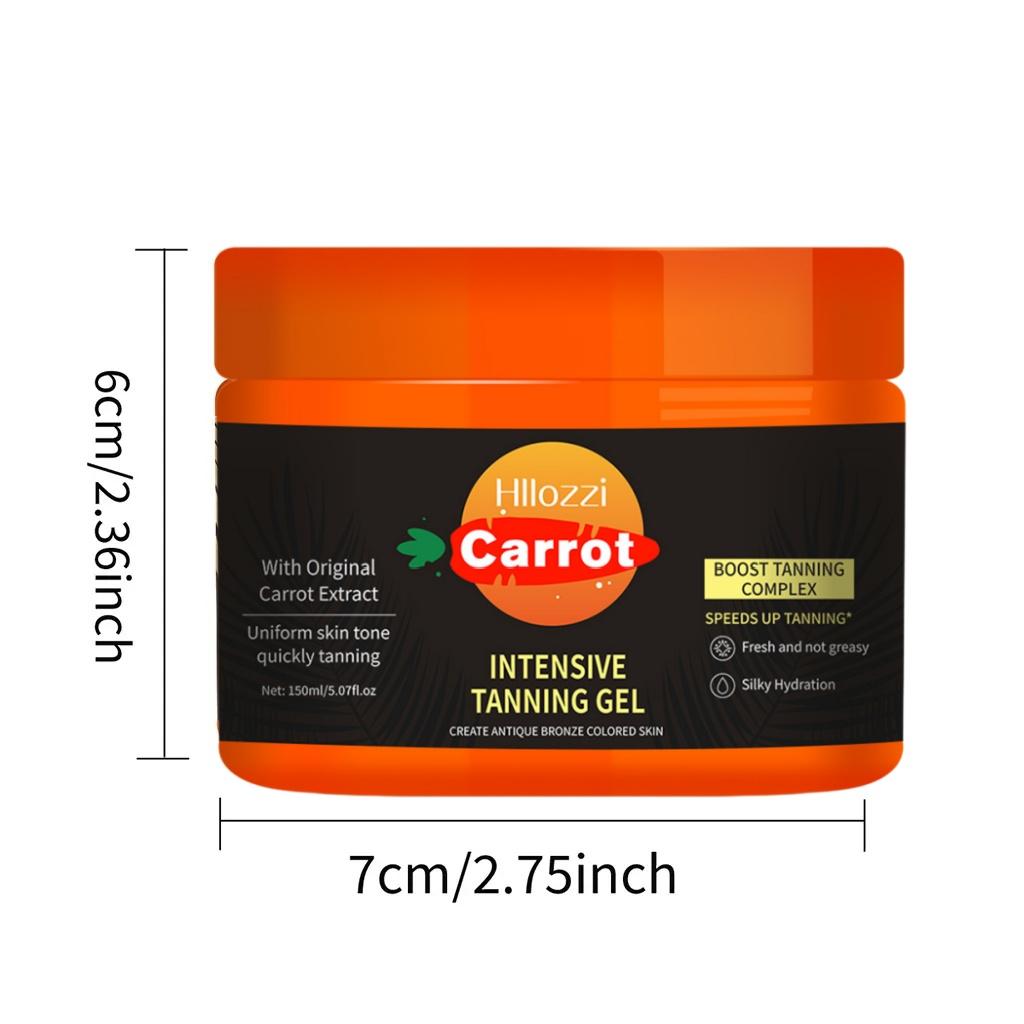 Tanning Gel – 5.07oz Fast Tan Accelerator for Outdoor Use | Moisturizing, Smooth Finish, Water-Resistant Body Care Radiant Moisturizer