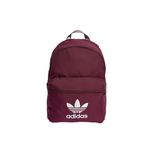 Adidas Originals Backpack with Logo Print in Recycled Polyester for Men and Women in Red