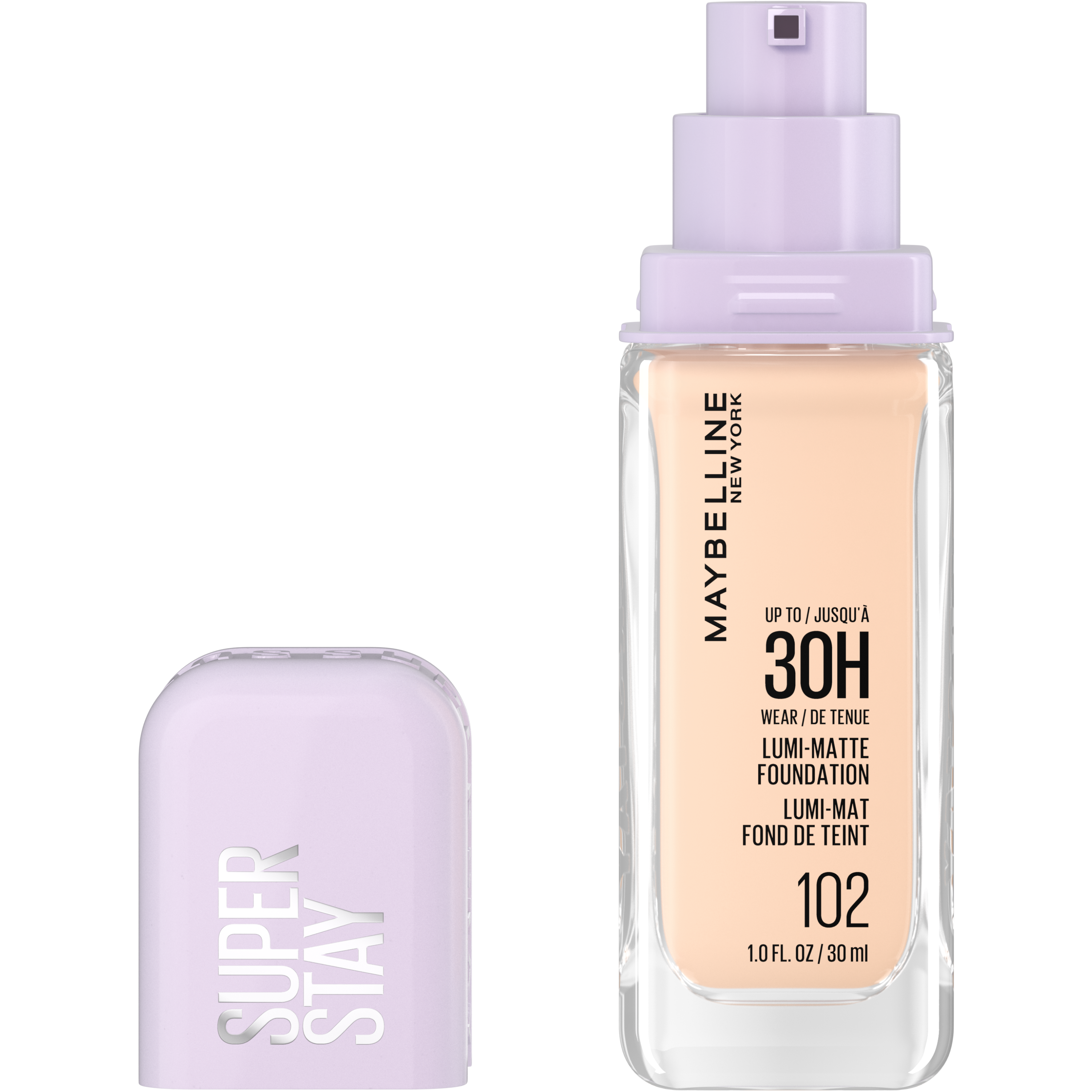 Super Stay Up to 30HR Wear Lumi-Matte Foundation Medium to Full Coverage, Maybelline New York