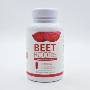 Beet Root&Grape Seed Extract Capsules - Blood Pressure Support & Antioxidant Boost | Heart Health & Blood Circulation Support | 90 Capsules | Dietary Supplement for Energy Boost & Nitric Oxide Production | Natural Tapioca Syrup & Stevia | Made in USA dih