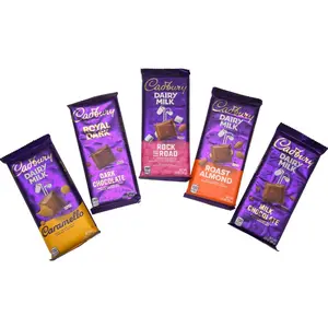 Cadbury 5 Flavor Bundle Milk Chocolate Roast Almond Dark Chocolate Caramello Hersheys Company