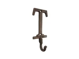 Handcrafted Model Ships K-9056-T-rc 6 x 1 x 3 in. Rustic Copper Cast Iron Letter T Alphabet Wall Hooks