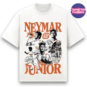 NEYMAR JÚNIOR Youth + Adult  T-SHIRT, vintage y2k, graphic tees, mens clothing, youth boys clothing, streetwear, gift for fan, Soccer shirt