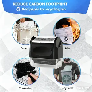 Black Privacy Roller Stamp | All-Around ID Theft Protection EHID Data Guard BlackFriday
