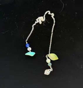 Natural Stone Chain Bookmark