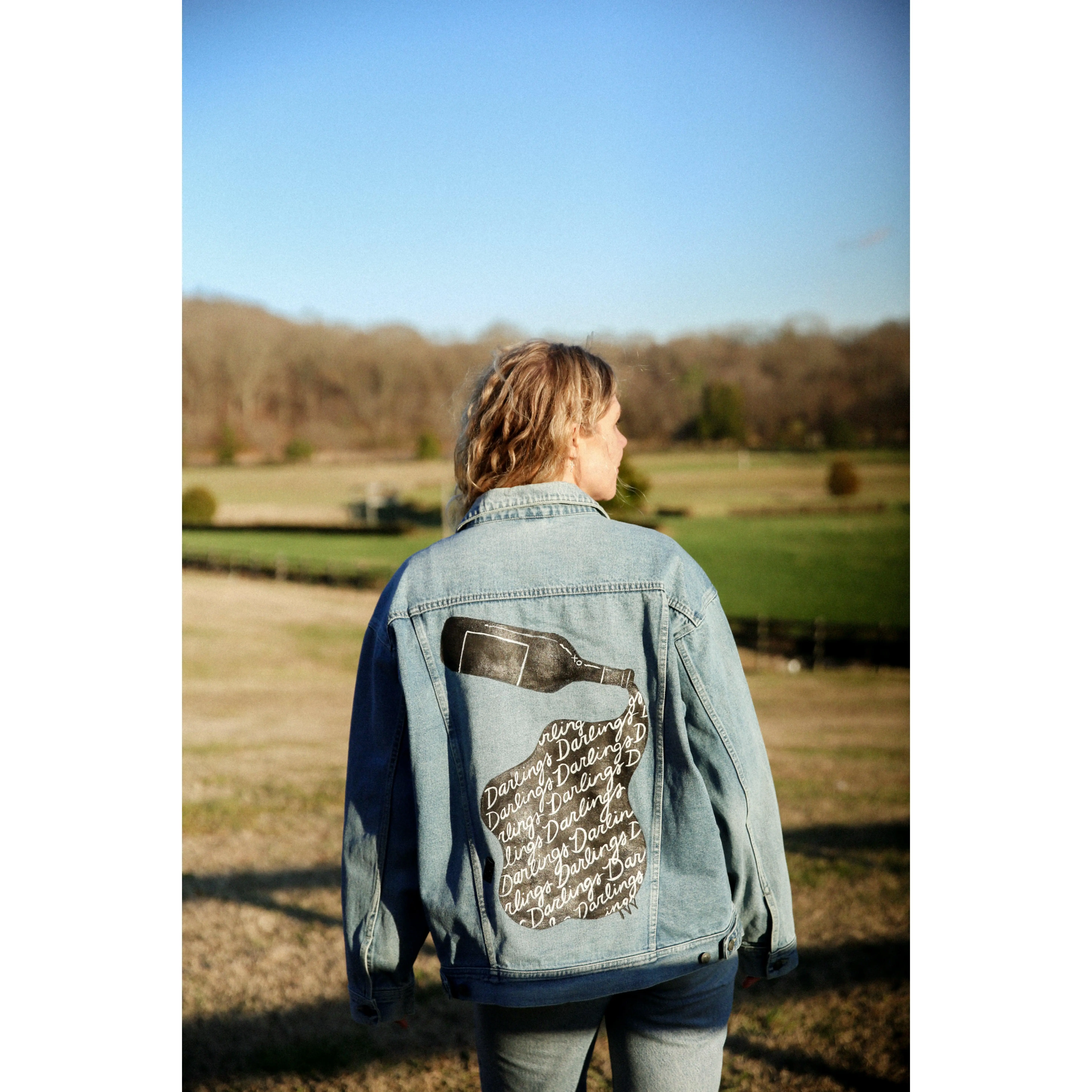 Custom Vintage Denim Jacket - Spilled 004