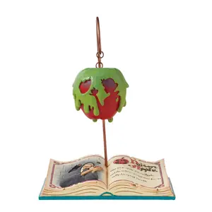Disney Traditions | Poisoned Apple Book | Figurine