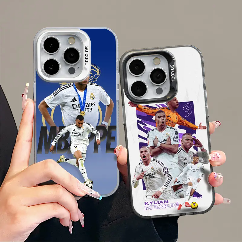 IPhone 16 17Promax Mbappé Phone Case Anti Drop Protective Case Suitable For iphone 15 14 13 SAMSUNG S25 24 23 22 ULTRA Acrylic Phone Case