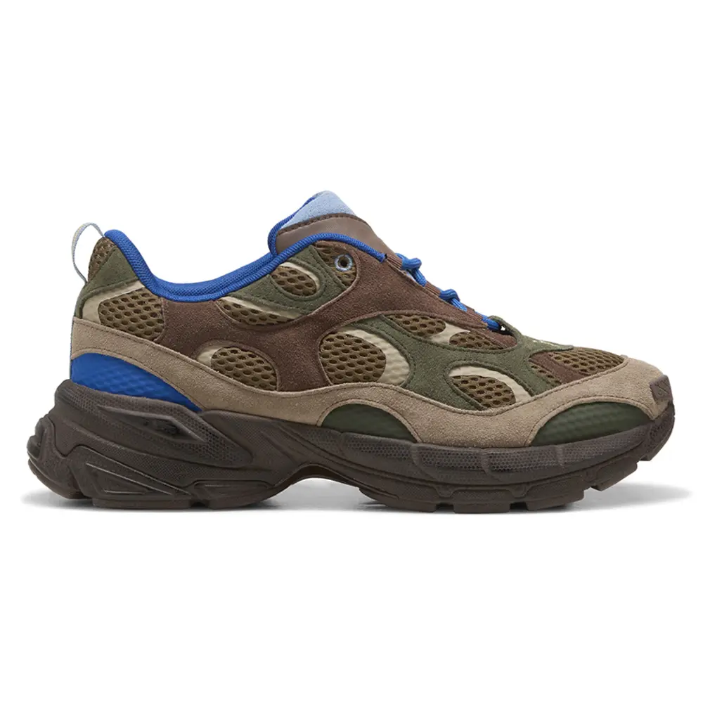 PUMA Mens X Kidsuper Velophasis Nu Lace Up Sneakers Shoes Casual - Brown