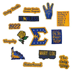 SGRho 14 Patch Bundle - Embroidered Iron On Patches