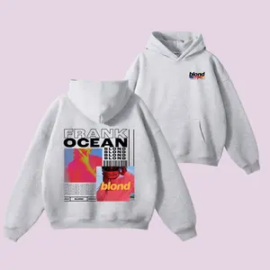 Frank Ocean Blond Album Cover 2Sides Hoodie/Sweatshirt/T-shirt, Frank Ocean Merch, Frank Ocean Album, Graphic Hoodies, Design on Back, Frank Ocean Shirt Music For Fans